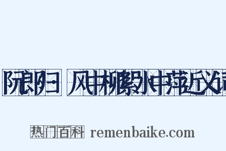 阮郎归·风中柳絮水中萍近义词是什么意思的图片